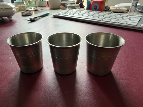 Schnapsbecher pinnchen zinn - 3,