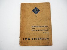 EMW R35-3 Motorrad Kraftrad 350 ccm Betriebsanleitung Bedienungsanleitung 1953