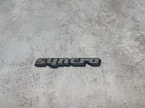 Golf syncro emblem - vw,