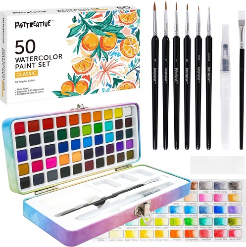 Aquarellfarben set farben - set, 50