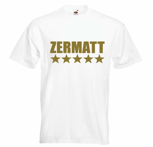 Shirt zermatt ski - t-shirt,