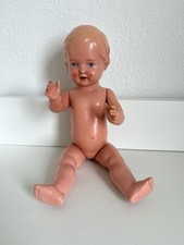 Schildkröt Celluloid-Puppe 29½ – 1950er Jahre, handbemalt, Original