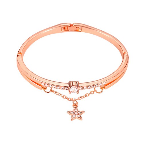 Damen edelstahl armreif mit - damen,