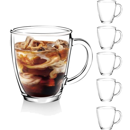 Glas latte macchiato - latte, becher