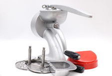 Minna Küchenmaschine mit 3 Reibescheiben Saftpresse mit Saugfuß Vintage