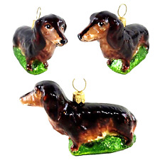 Dackel Anhänger Hund Glas