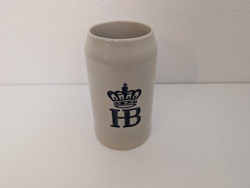 Hofbräu liter bierkrug - hb,