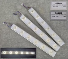 3x Alu LED Leiste Osram LINEARlight DRAGON® LD06A-W3F-854-L30 24V/12W Tageslicht