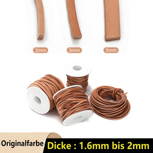 Flaches lederschnur lederband - lederschnur,