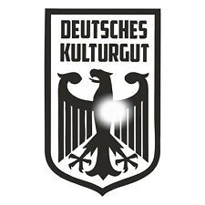 Deutsches Kulturgut Motorrad Tuning Aufkleber Sticker Plot Auto OEM V8 JDM