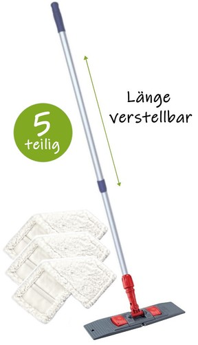 Profi bodenwischer set - profi, 5tlg