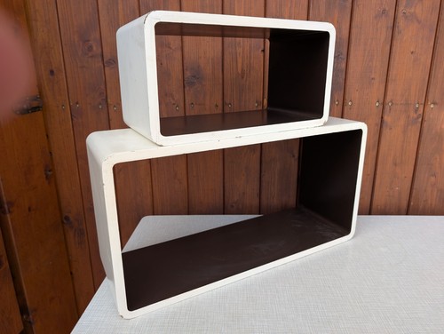 Vintage cube regal - regal, 70er