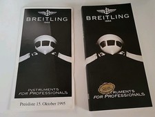 BREITLING 1995 Uhren Katalog