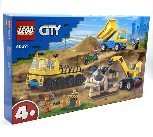 Lego city 60391 baufahrzeuge - city,