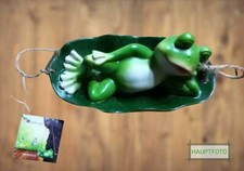 Garten Deko Frosch relax