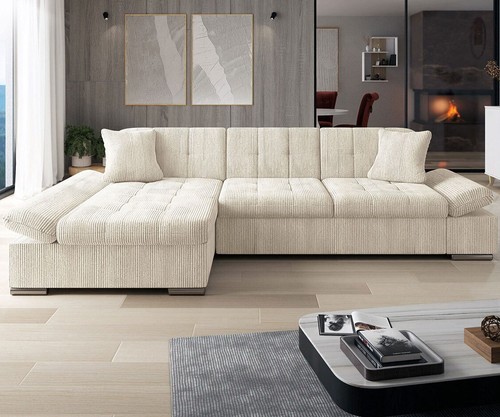 Ecksofa malwi cord mit - cord,