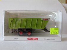 Wiking Modelle, Claas Cargos 750 Ladewagen, grün, Wiking-Nr. 0381 98