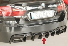 Rieger Heckeinsatz Diffusor passend für BMW 5er F10 F11 M550 M-Paket 00088336