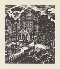 Frans masereel die börse - masereel,,