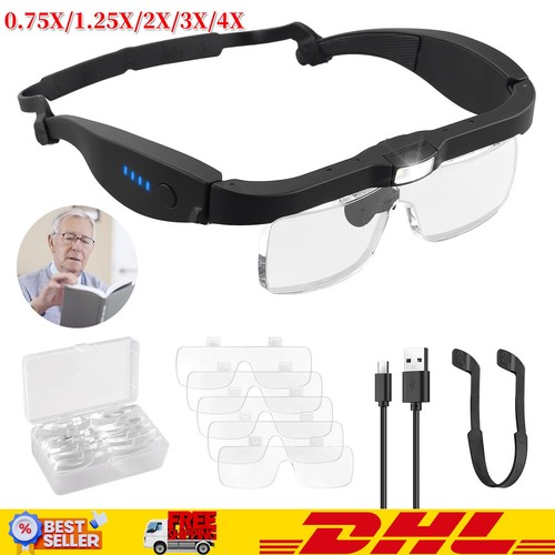 Lupe mit licht led - licht,