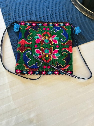 Bunte kleine tasche mit - kleine,