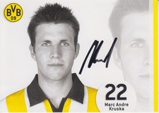 Autogrammkarte Marc Andre Kruska 06/07