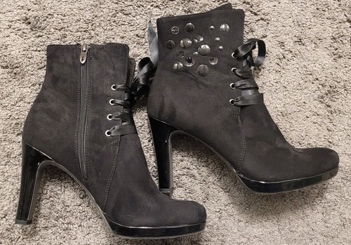 Halbstiefel wildleder schwarz - halbstiefel,