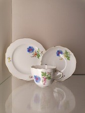 Meissen Kaffee Gedeck 3 tlg