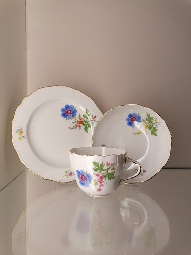 Meissen kaffee gedeck tlg - meissen, 3