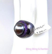 Tahitiperle mit Amethyst * 925