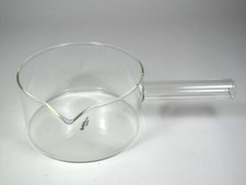 boda nova sweden glas topf vintage Schale Schüssel Stiel Kasserolle Sauciere