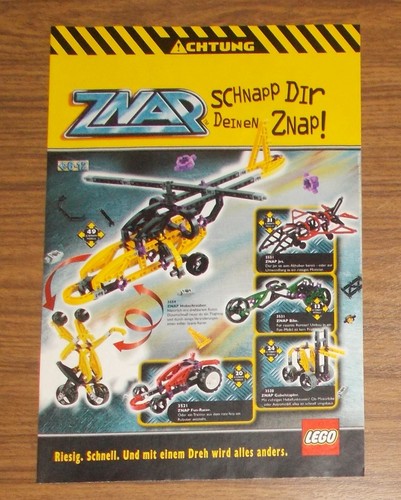 Seltene werbung lego znap 3554 - znap,