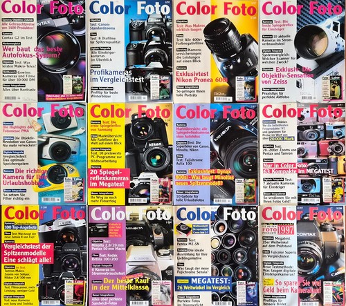 Color foto fotozeitschrift - foto,