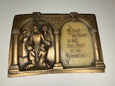 Religiöses Wachsrelief