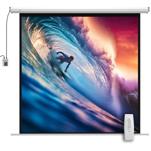 Heimkino beamer motorleinwand - beamer,