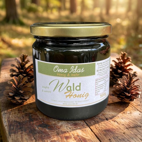Waldhonig 500g honig aus - 500g,