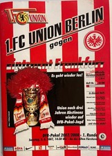 Fußballprogramm, DFB-Pokal, 2007/08, 1. FC Union Berlin - Eintracht Frankfurt