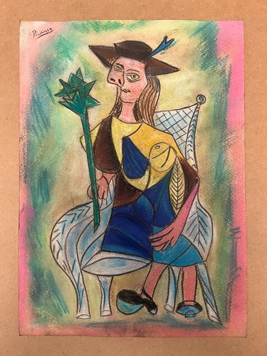 Pablo picasso zeichnung auf - picasso,