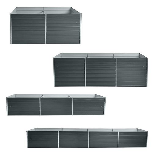 Metall hochbeet gartenbeet - metall,