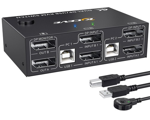 Dual monitor kvm switch pc - dual-monitor,