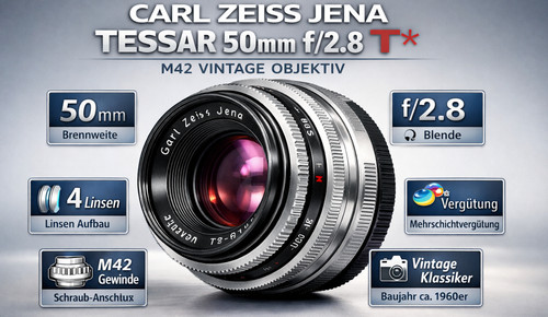 Carl zeiss jena - jena, tessar