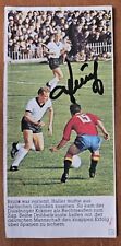 Schulz Sprengel / Ernst Huberty - Sammelbild Fußball WM 66 Autogramm Nationalelf