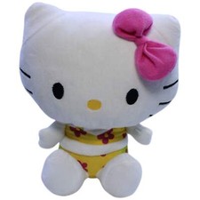 Hello Kitty in Blumen Latzhose