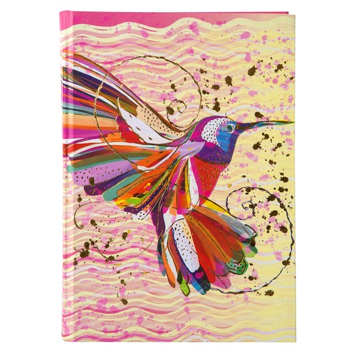 Notizbuch flower kolibri - a5,