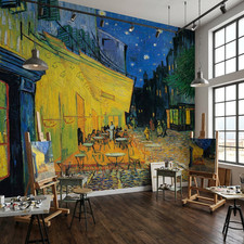 Van Gogh Nachtstraße Gemälde
