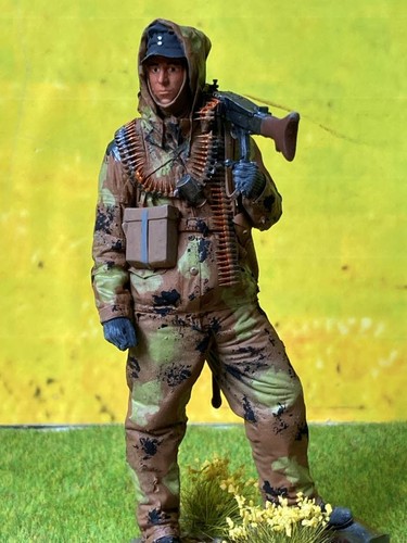 Deutsche figur handbemalt mit - deutsche,
