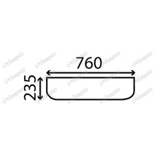 Heckscheibe für Fendt 309 415 718 Vario Farmer 308 311 409 Favorit 509 714 820