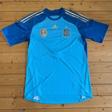 SPANIEN WM TRIKOT 2014/15 - Mit Flock I. Casillas - 2014/2015 - FUSSBALL SHIRT