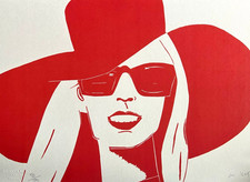 Alex katz lithographie coa - alex,