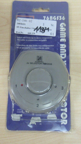 Umschalter selector fach - av-umschalter,